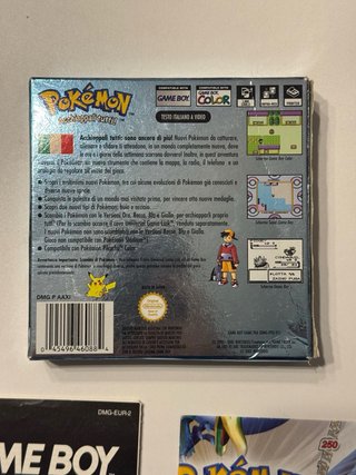 Pokémon Argento Game Boy Color Completo