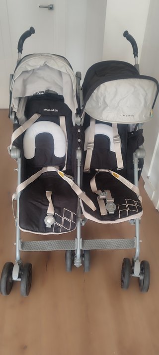 Silla de paseo doble Maclaren plegable