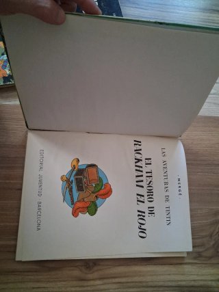 1 edición 1960 Tintín El tesoro de Rackham el rojo