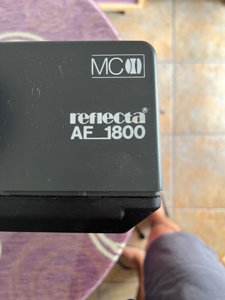 Proyector de diapositivas Reflecta AE 1800