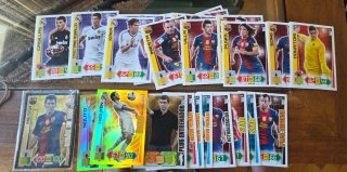 Lote 29 Cromos Adrenalyn 2012/2013 messi balon de
