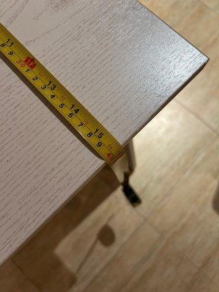 Mesa de escritorio blanca madera