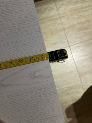 Mesa de escritorio blanca madera