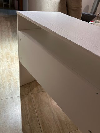 Mesa de escritorio blanca madera