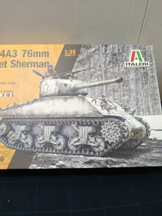 Maqueta Italeri M4A3 76mm Wet Sherman 1:35