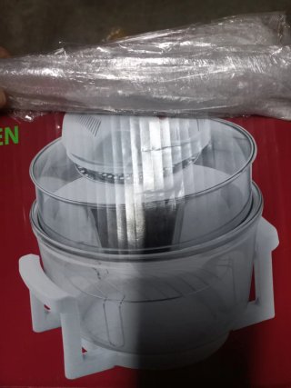 Horno asador de pollo y verduras