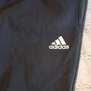 Pantaloni tuta Adidas neri adolescenti