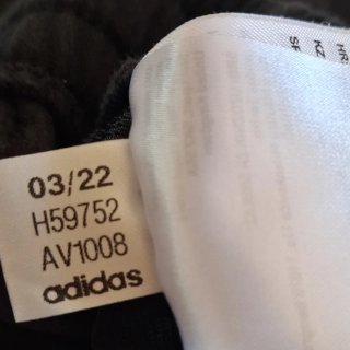 Pantaloni tuta Adidas neri adolescenti