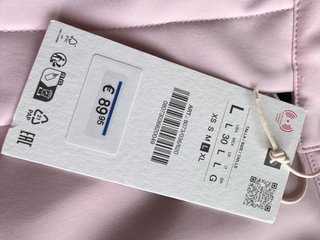 Pantalones de  zara Ski  rosa talla L