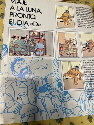 Album cromos Tintin