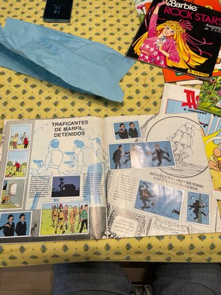 Album cromos Tintin