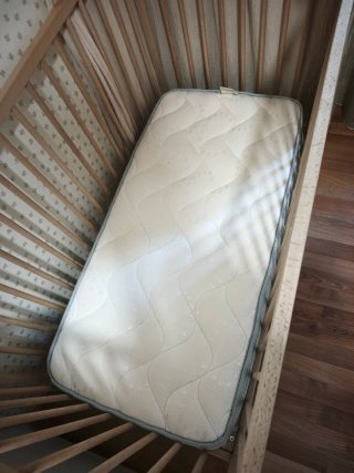 Cuna IKEA SNIGLAR 60x120 + Colchón Viscoelástico