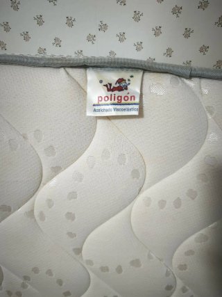 Cuna IKEA SNIGLAR 60x120 + Colchón Viscoelástico