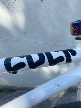 BMX blanca modificada VENTA URGENTE!!!!!!