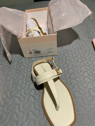 Sandalias Lola Casademunt Blancas Talla 38