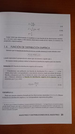 Inferencia estadística para Economía