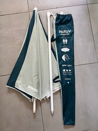 Sombrilla Playa Decathlon Paruv 160cm