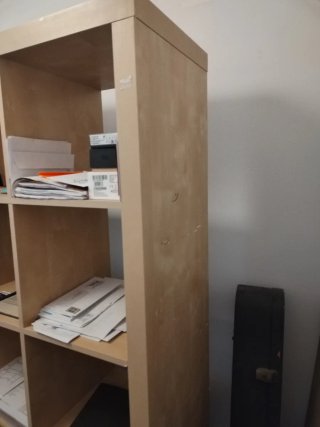 Estantería Kallax IKEA Madera Beige
