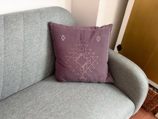 Sofá Cama Gris Tela