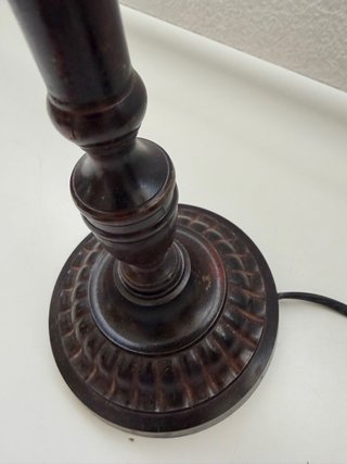 2 Lampade da Tavolo Borgia Conti Marrone