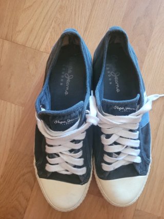 Zapatillas Pepe Jeans Lona Azul