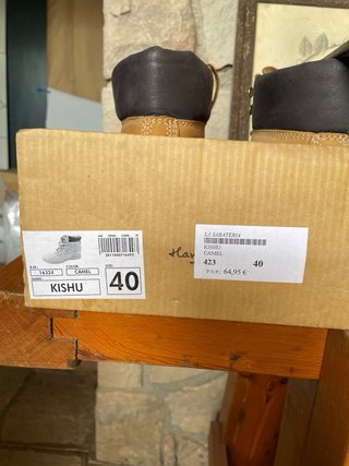 Botas GIOS EPPO Beige/Marrón