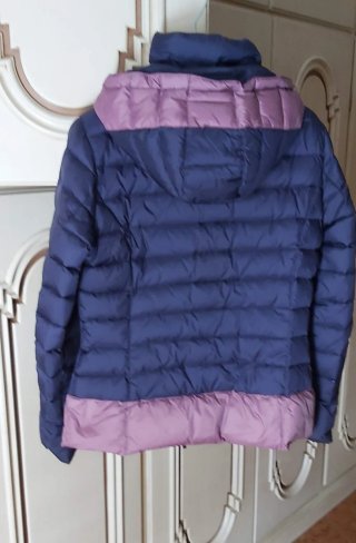 Piumino donna CAMOMILLA blu/viola