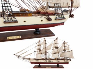 Maqueta Barco Madera Siglo XIX
