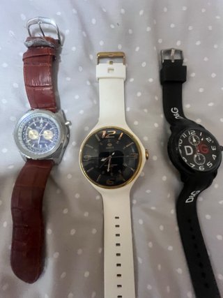 Lote 3 Relojes D&G