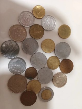 Lote 287 monedas antiguas del mundo