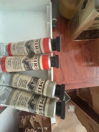 Lote 6 tubos pintura al óleo MIR 20 ml.