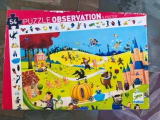 Puzzle Djeco 54 piezas Observación