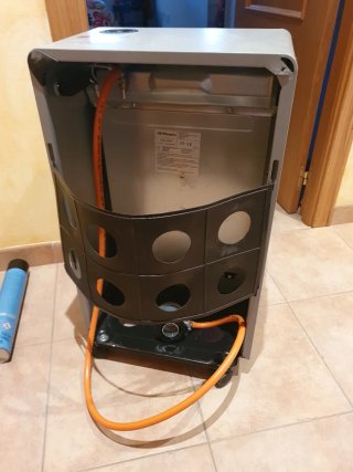 Estufa Gas Orbegozo Llama Azul