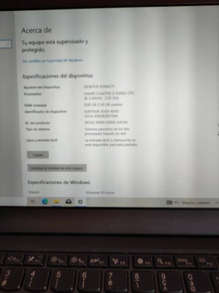 Lenovo X260 Portátil Negro