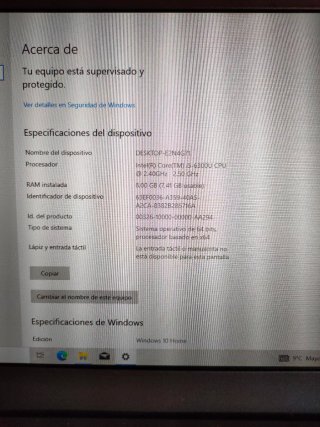 Lenovo X260 Portátil Negro