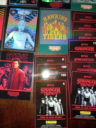 Cromos Stranger Things
