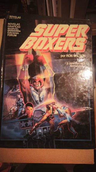 Super Boxers Novelas Gráficas Marvel Forum