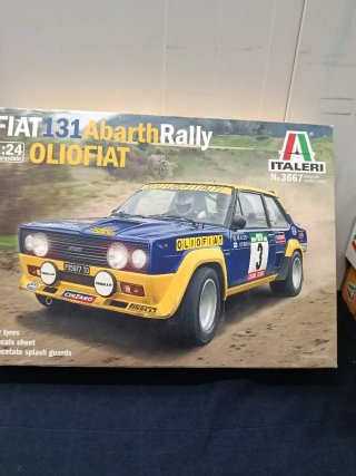 Maqueta Fiat 131 Abarth Rally 1:24 OlioFiat