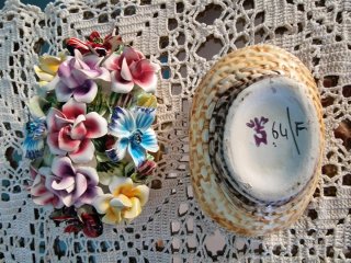 Portagioie Capodimonte fiori