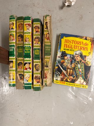 Libros antiguos de aventuras