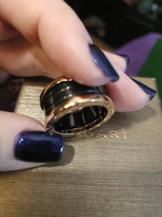 Anillo Bulgari B.zero1 Negro