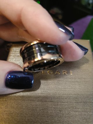 Anillo Bulgari B.zero1 Negro