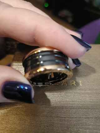 Anillo Bulgari B.zero1 Negro