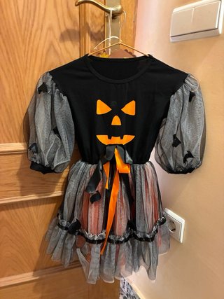 Disfraz Calabaza Niña Halloween