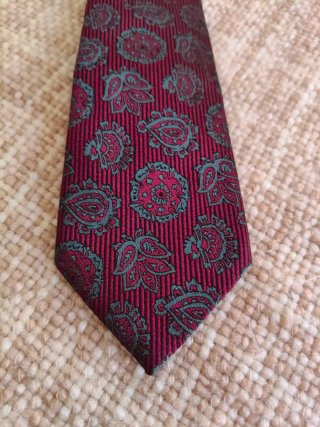Corbata Revillon Paris Paisley