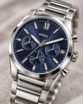 Reloj Fossil Fenmore BQ2808 azul NUEVO