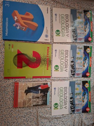 Libros de 2 Eso y 3 Eso