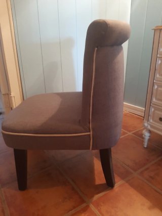 Sillón Maisons du Monde beige/marrón