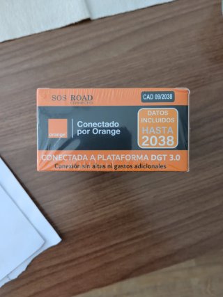 Baliza de emergencia V16 conectada con DGT 3.0.