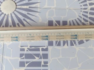 Burlete bajo puerta adhesivo blanco 1m